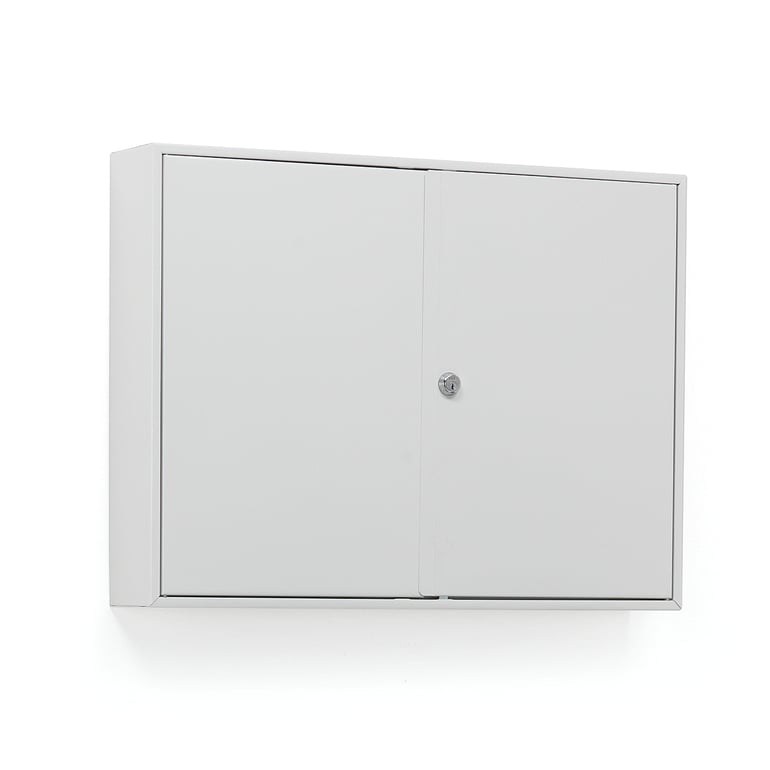 Levně Skříňka na klíče ROWLEY, 300 háčků, 550x730x140 mm