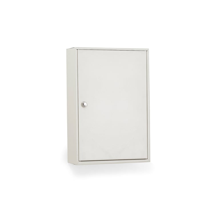 Levně Skříňka na klíče ROWLEY, 200 háčků, 550x380x140 mm