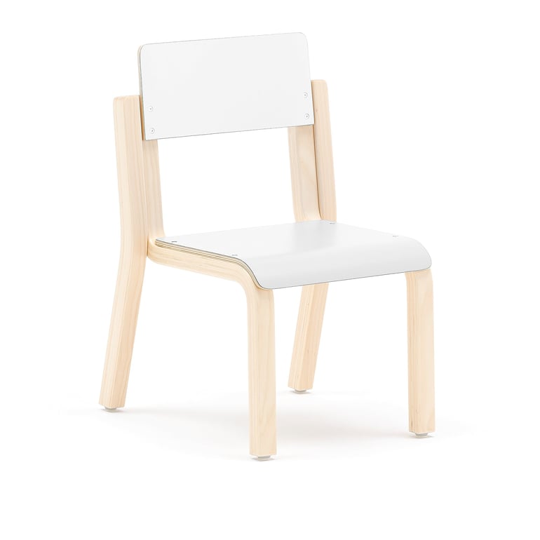 Levně Dětská židle DANTE, výška 260 mm, bříza/bílá