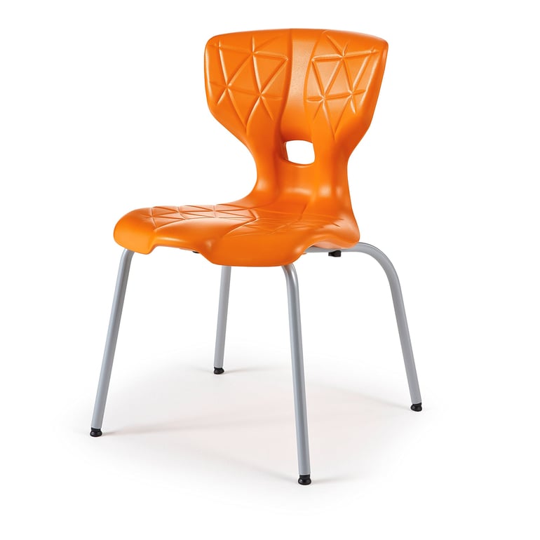Levně Židle ALDA I, výška 460 mm, oranžová