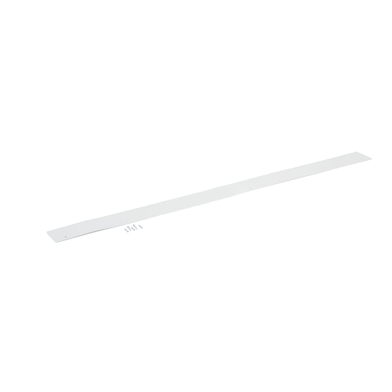 Levně Zadní okrajová lišta k pracovnímu stolu ROBUST / SOLID, 1500 mm