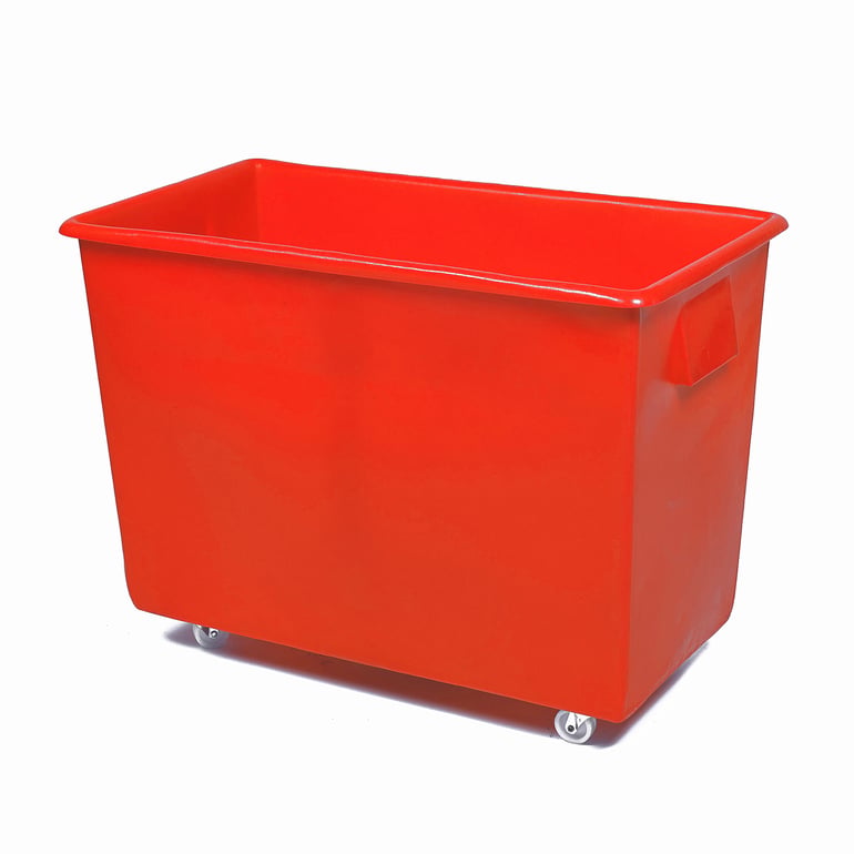 Bottle skip, 620x820x455 mm, 165 L, red | AJ Products UK