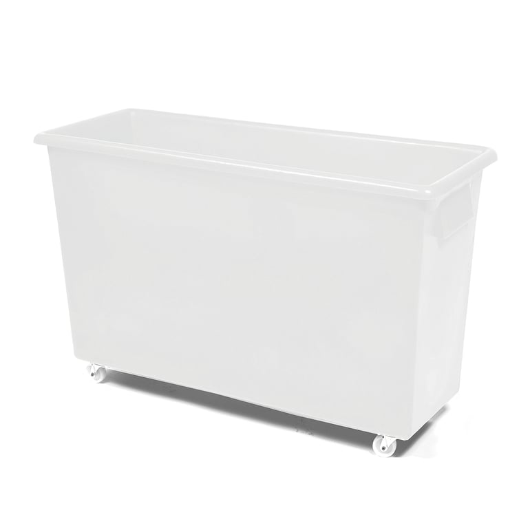 Bottle skip, 620x970x380 mm, 165 L, white | AJ Products UK