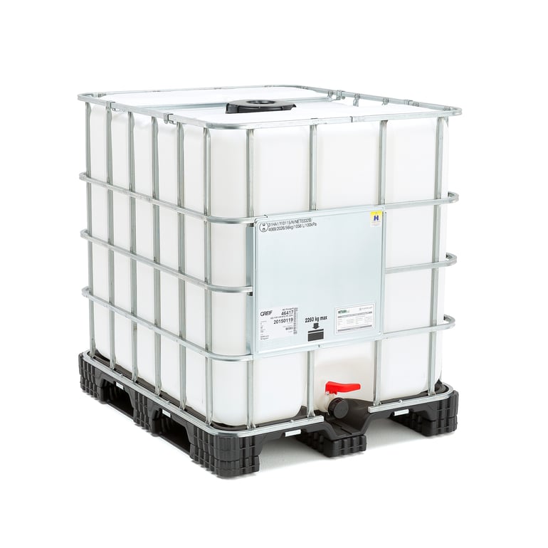 Levně IBC kontejner, plastová paleta, 1000 l