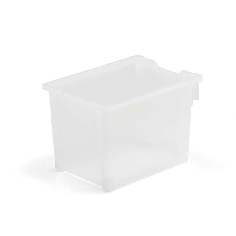 Levně Plastový box IDA, 427x312x225 mm, průhledný