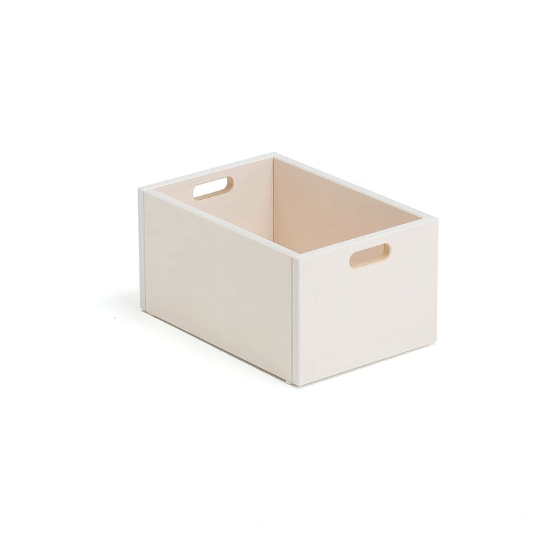 Levně Dřevěný úložný box MINNA, malý