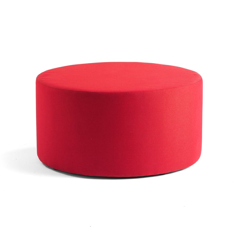 Puff CASUAL, Ø1000 mm, rød | AJ Produkter