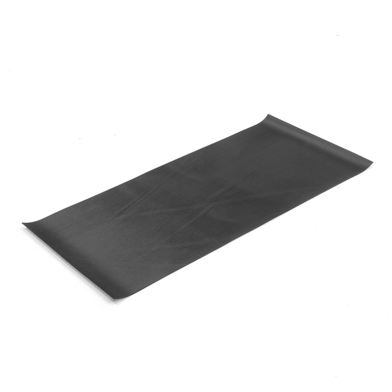 Levně Gumová podložka na skříňku SERVE, 940x445 mm, černá