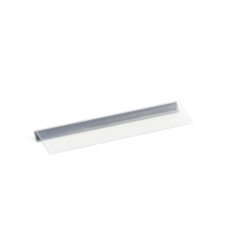 Levně Držák na štítky, 210x39 mm, magnetický, šikmý 27°