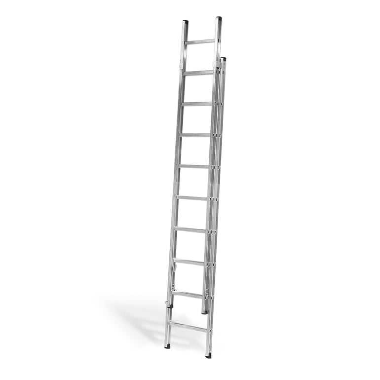 Produžne merdevine: 2x9 prečki: V 5000 mm | AJ Proizvodi