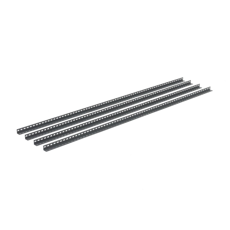 Levně Sloupek COMBO, 2432 mm, šedý, bal. 4 ks