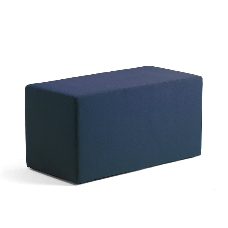 Seating block CASUAL, 1000x500 mm, blue | AJ Products UK