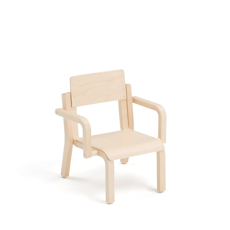 Levně Dětská židle DANTE, s područkami, výška 260 mm, bříza