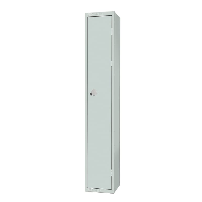 Elite locker, 1 door, 1800x300x450 mm, grey | AJ Products IE