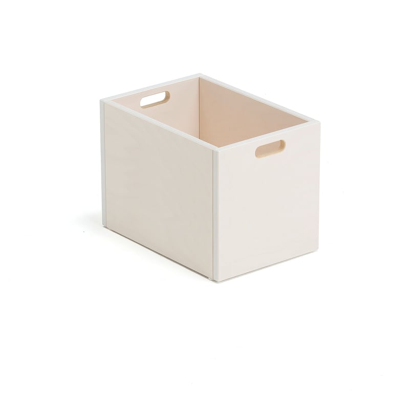 Levně Dřevěný úložný box MINNA, velký