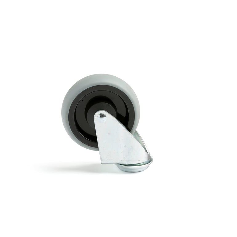Levně Otočné kolo, 100x32 mm, 90 kg, plné gumové