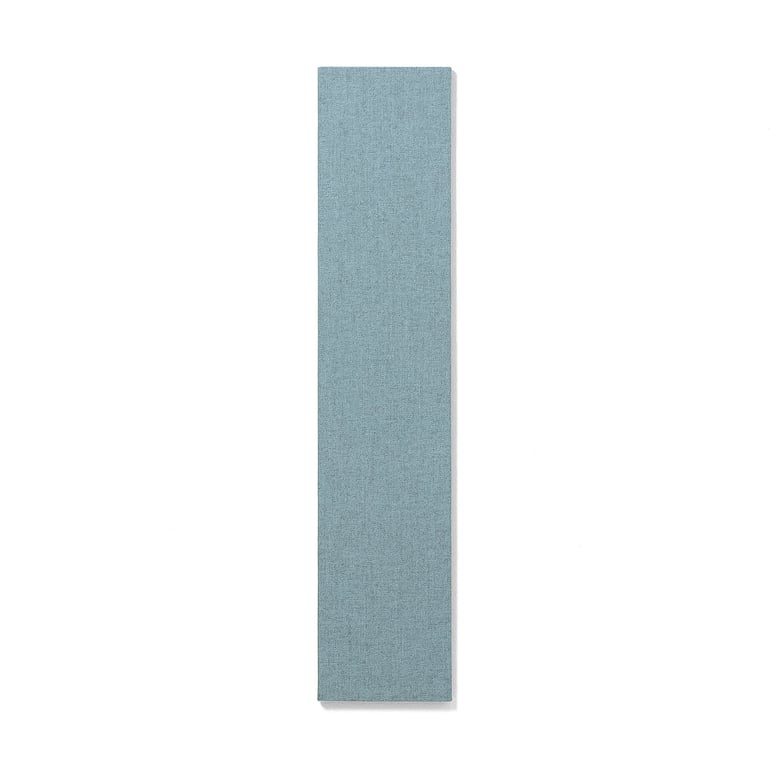Bezrámová nástenka AIR, 250x1190 mm, svetlomodrá