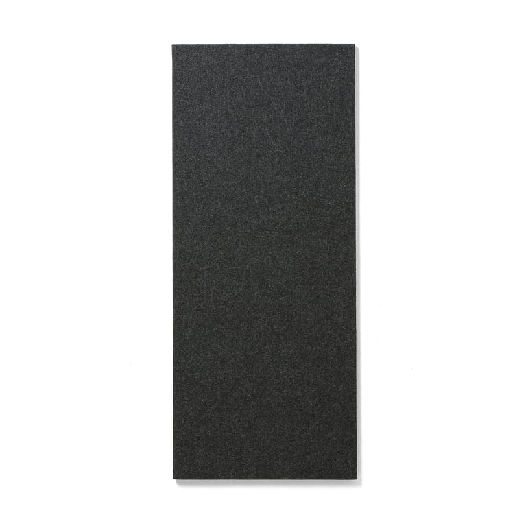 Levně Nástěnka AIR, 500x1190 mm, tmavě šedá