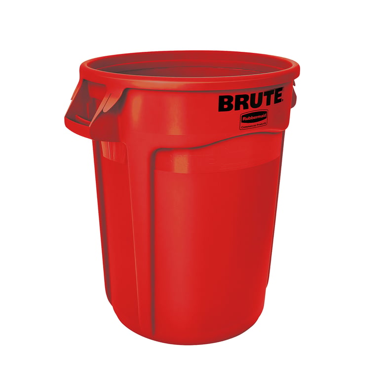 Rubi Containers Round container BRUTE®, Ø 559x692 mm, 121 L, red | AJ Products UK