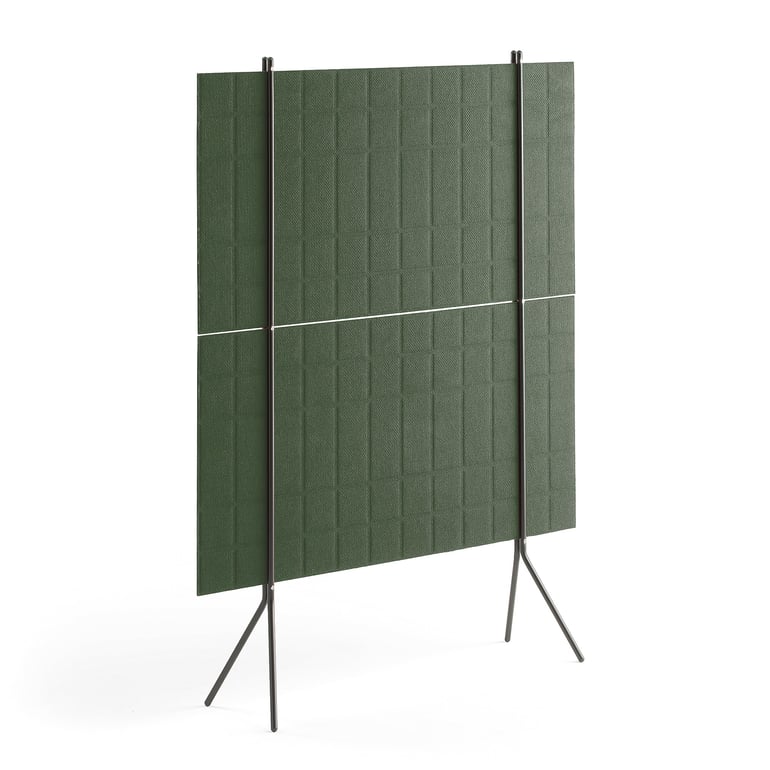 Levně Paraván SPLIT, 1200x1500 mm, zelený