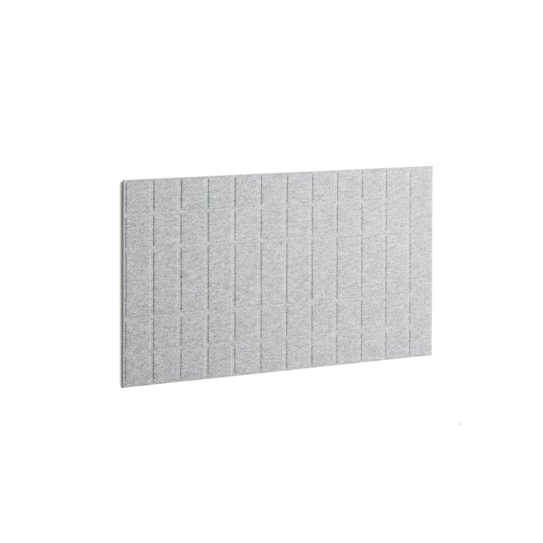 Levně Akustický panel SPLIT, 1200x600 mm, světle šedý