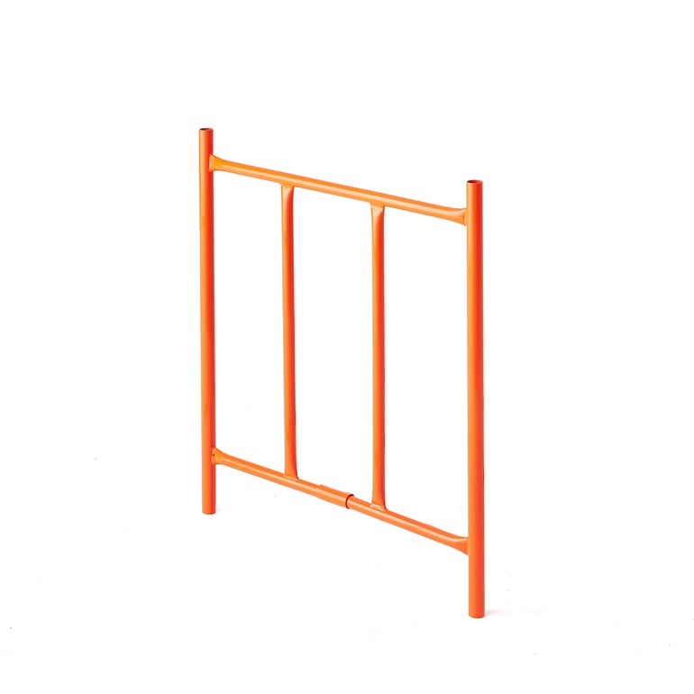 End side gate for steel pallet ATTACH, H 700 mm | AJ Products UK