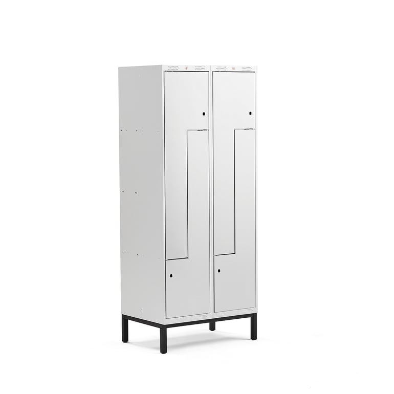Z pukukaappi CLASSIC Jalusta 2 Osaa 4 Ovea 1940x800x550 Mm Harmaa z-pukukaappi-classic-jalusta-2-osaa-4-ovea-1940x800x550-mm-harmaa