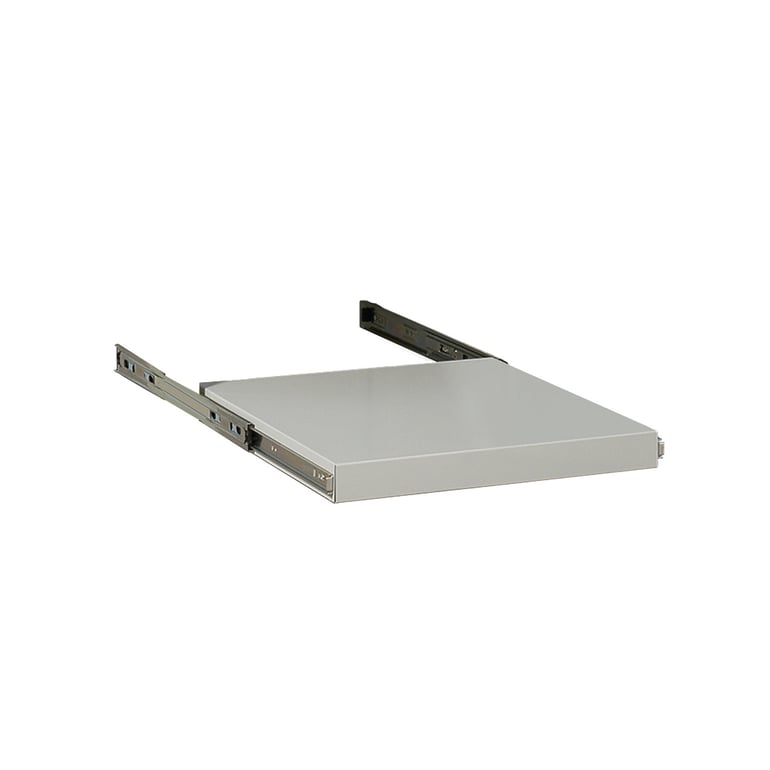 Pull-out shelf for computer workstation | AJ Products UK