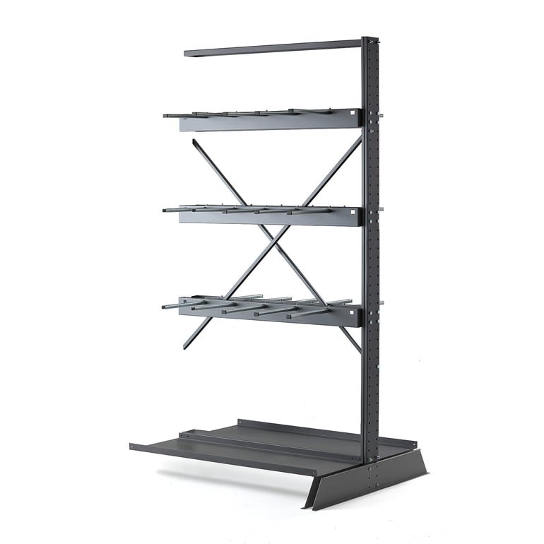 Vertical racking PLUS, double sided, add-on section, 2500x1250 mm | AJ ...