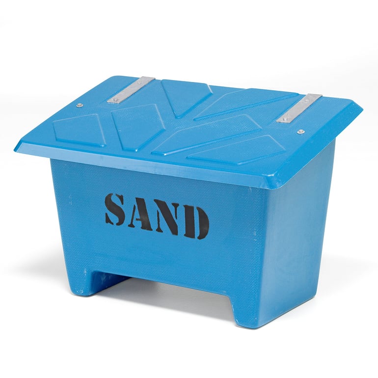 Levně Nádoba na posypový materiál, 250 l, modrá