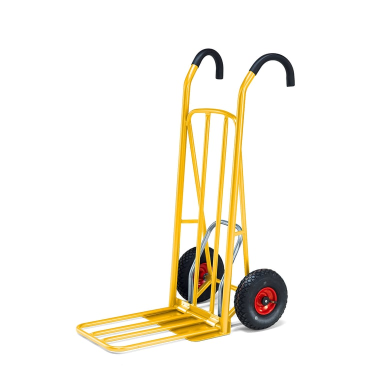 Levně Rudl WILBUR, s naklápěcím pedálem, 250 kg, pneumatická kola