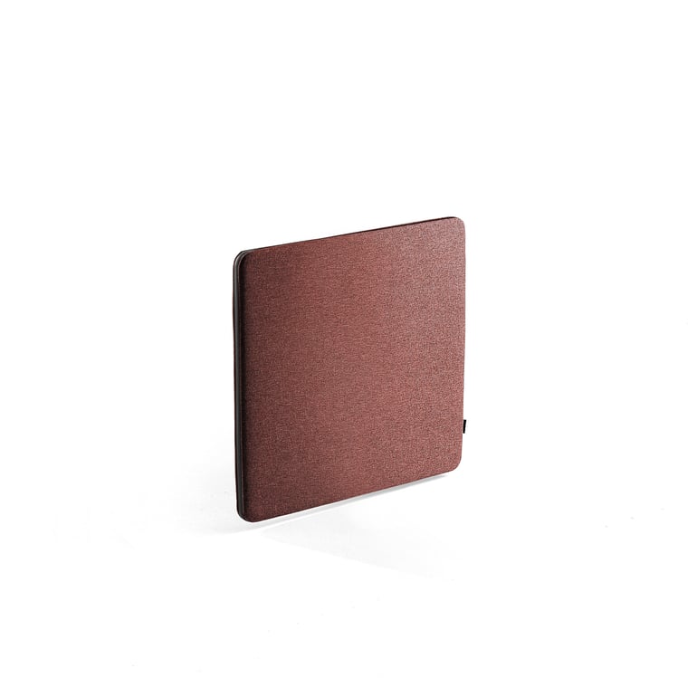 Acoustic panel ZIP RIVET, 800x650 mm, plum with black zipper | AJ ...