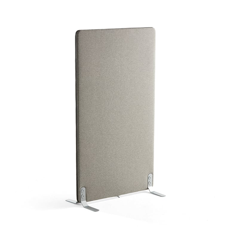 Screen Rivet Floor screen ZIP RIVET, 800x1400 mm, silver grey with black zipper | AJ ...