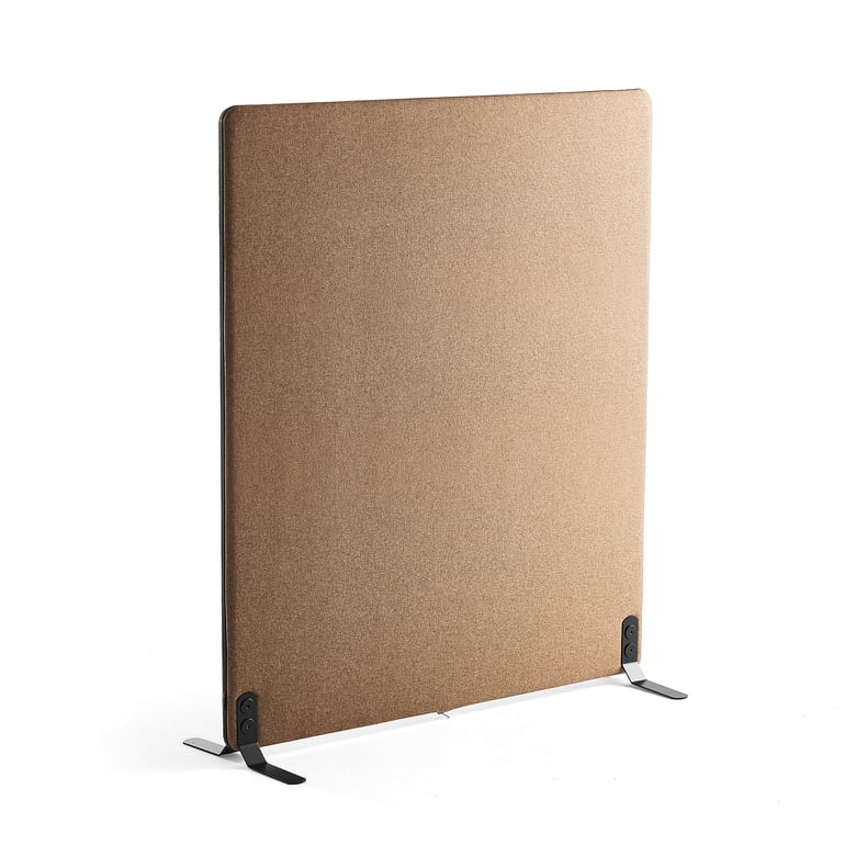 Floor screen ZIP RIVET, 1200x1400 mm, copper with black zipper | AJ ...