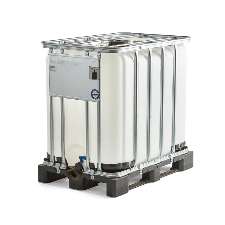 Levně IBC kontejner, plastová paleta, 800 l