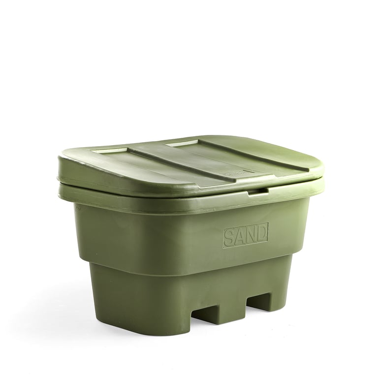 Levně Nádoba na zimní posyp, 500 l, zelená