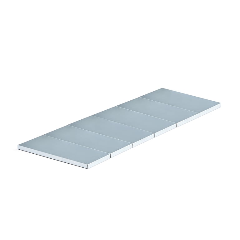 Levně Police pro regál TOUGH, plechová, 1800x600 mm