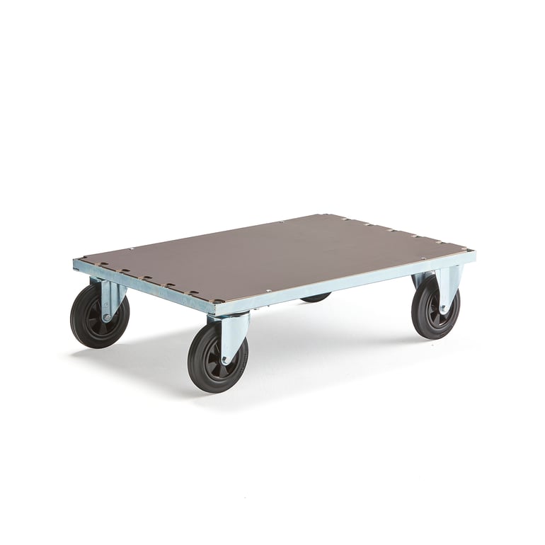 Levně Vozík na deskový materiál, 1000x700 mm, bez brzd