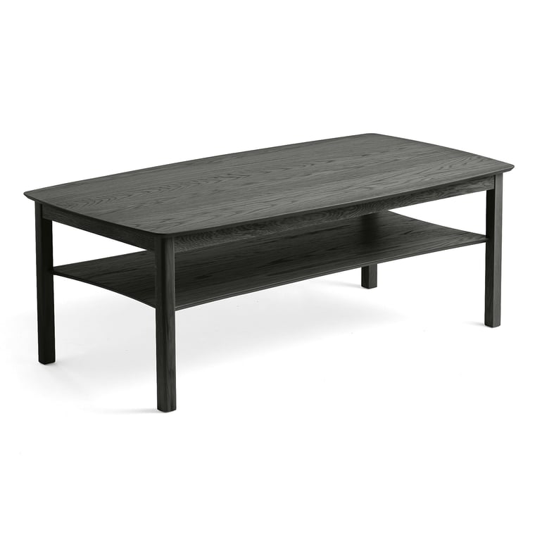 Levně Konferenční stolek MARATHON, 1200x700 mm, černě mořený dub