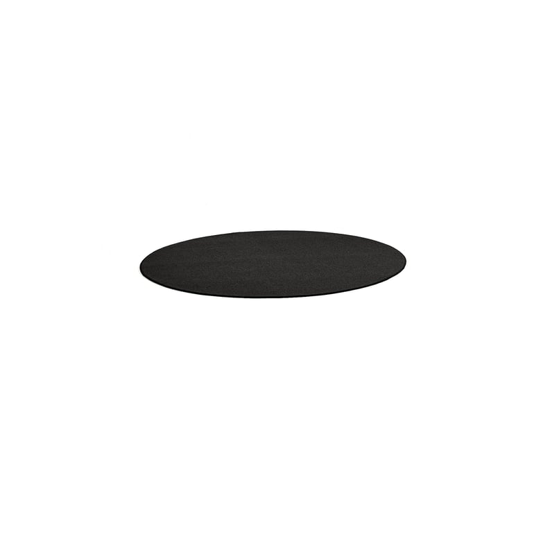 Levně Kulatý koberec ADAM, Ø 2000 mm, tmavě hnědá