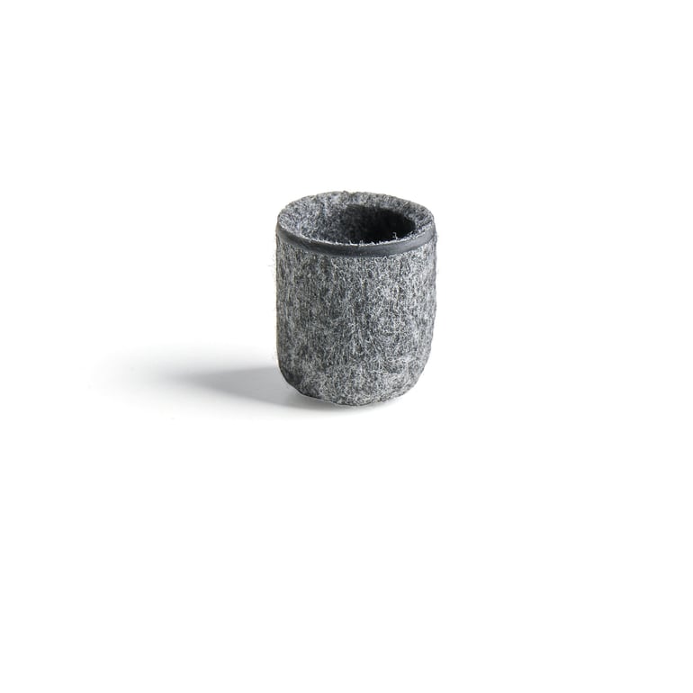 Levně Filcová podložka, Ø 22 mm, antracitově šedá