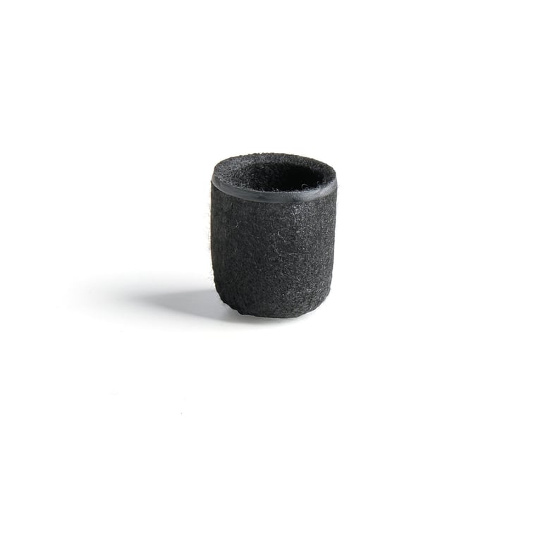 Levně Filcová podložka, Ø 22 mm, černá