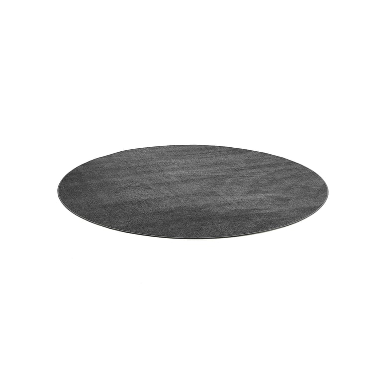 Round rug KEVIN, Ø 3000 mm, grey | AJ Products IE