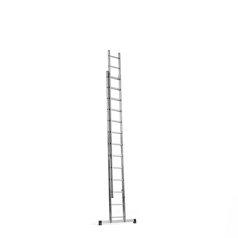 Levně Výsuvný žebřík EVEREST, 2x 13 příček, výška 6200 mm