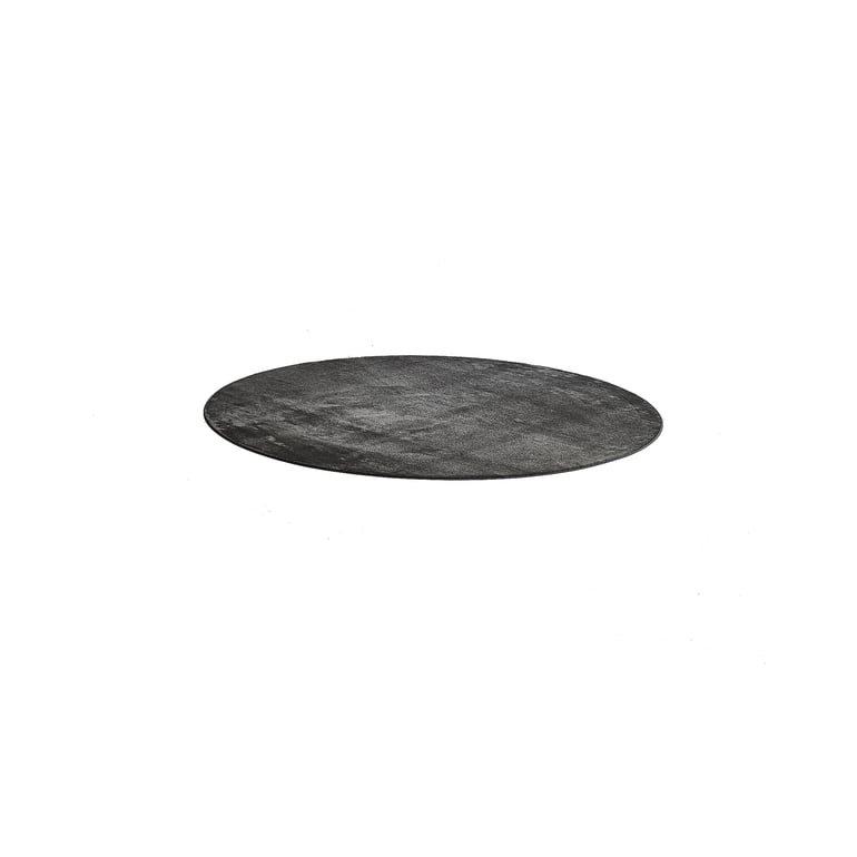 Fotografie produktu: Kulatý koberec ROBIN, Ø 2500 mm, tmavě šedý