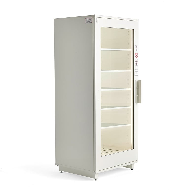 Levně Ohnivzdorná skříň PREVENT, 2000x865x520 mm, bílá