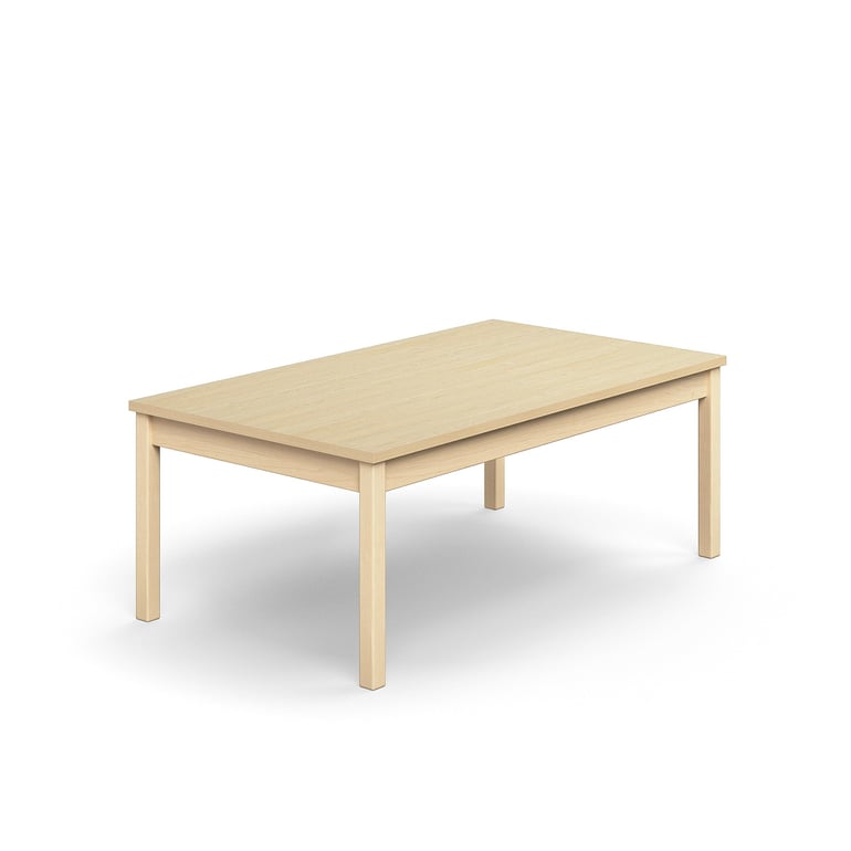 Levně Stůl DECIBEL, 1400x800x530 mm, akustická HPL deska, bříza
