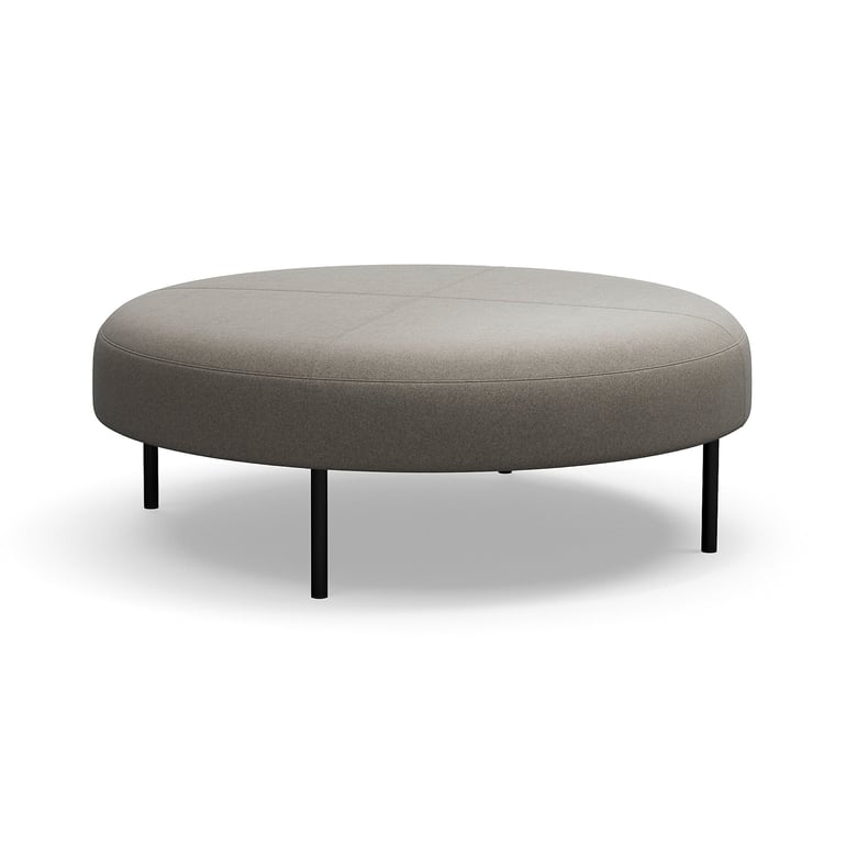 Levně Stolička VARIETY, Ø 1200 mm, potahová látka Pod CS, taupe