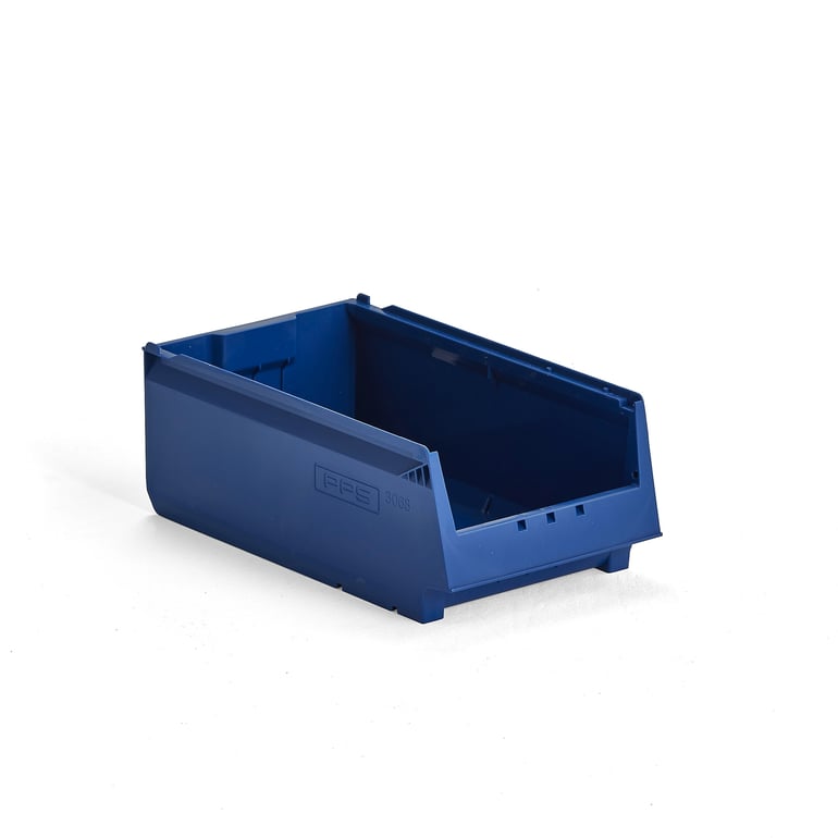 Levně Plastový box AJ 9000, série -68, 400x230x150 mm, modrý