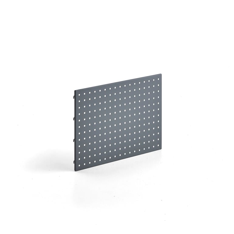 Levně Panel na nářadí k pracovnímu stolu ROBUST/SOLID, 670x475 mm, tmavě šedý